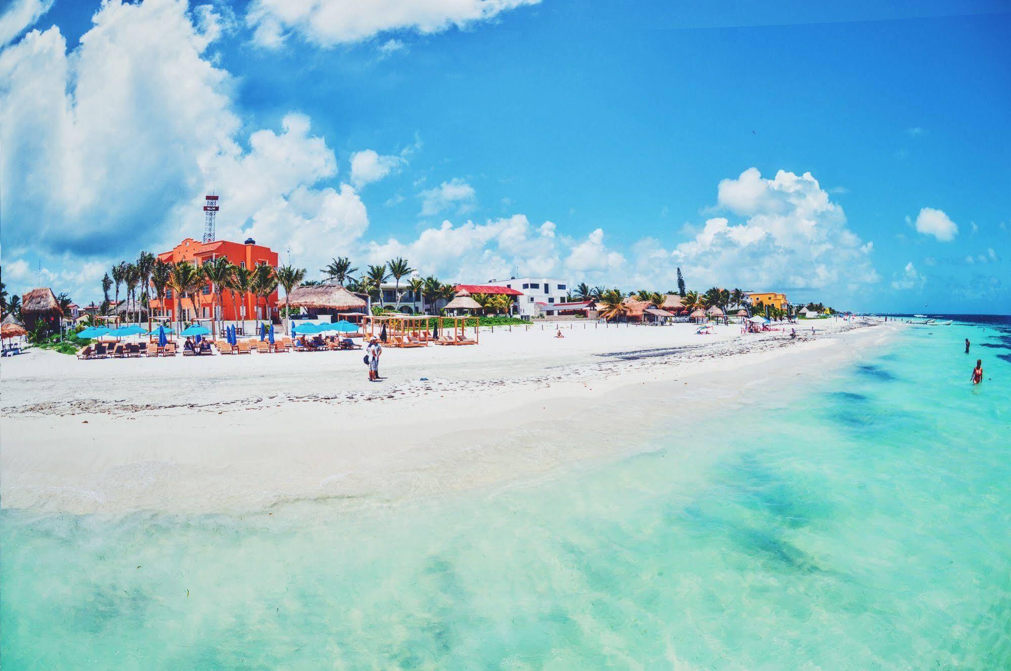 Cielo Beach Hotel Puerto Morelos Dış mekan fotoğraf